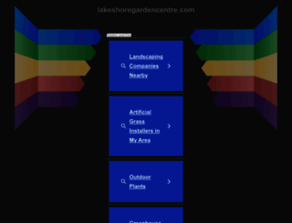 lakeshoregardencentre.com screenshot