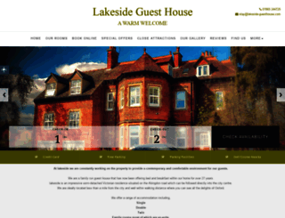 lakeside-guesthouse.com screenshot
