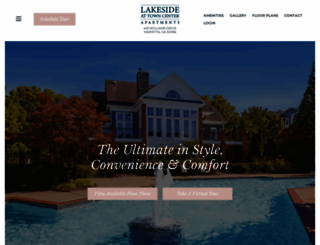 lakesideattowncenter-apartments.com screenshot