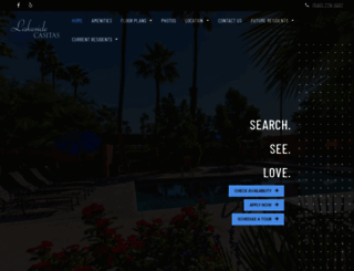 lakesidecasitasaz.com screenshot