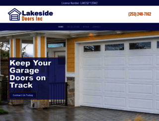 lakesidedoors.com screenshot