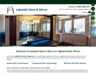 lakesideglass.com screenshot