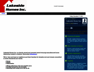 lakesidehomesjackson.com screenshot
