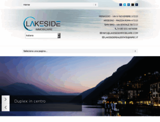 lakesideimmobiliare.com screenshot