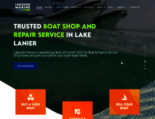 lakesidemarineandmotorsports.com screenshot