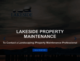 lakesidepropertymaintenance.com screenshot