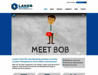 lakesnetworking.com.au screenshot
