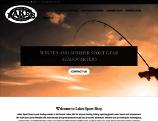 lakessportshop.com screenshot