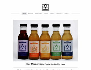 lakestatekombucha.com screenshot