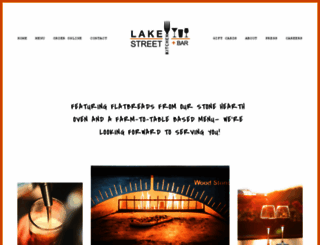 lakestreetkitchenbar.com screenshot