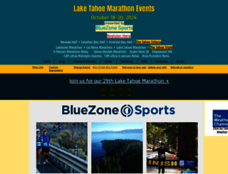laketahoemarathon.com screenshot