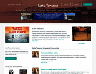 laketexoma.com screenshot
