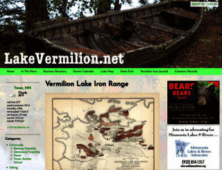 lakevermilion.net screenshot