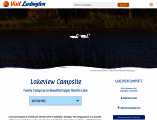 lakeviewcampsite.com screenshot