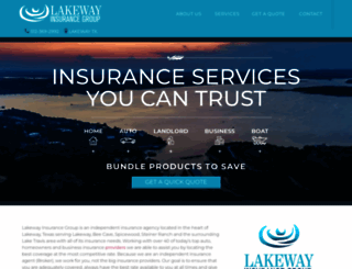 lakewayinsurancegroup.com screenshot