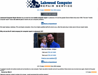 lakewoodcomputerrepairservice.com screenshot