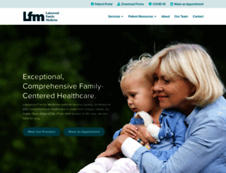 lakewoodfamilymedicine.com screenshot