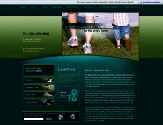 lakewoodfootclinic.com screenshot