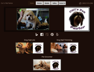lakewoodpetgroomer.com screenshot