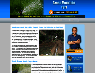 lakewoodsprinklerrepair.com screenshot