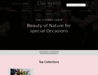 lakeworthfloristtx.com screenshot