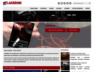 lakiernik.com.pl screenshot