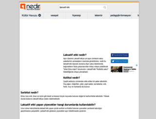 laksatifetki.nedir.com screenshot