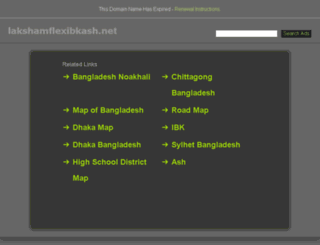 lakshamflexibkash.net screenshot