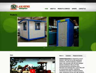 lakshmi-enterprises.com screenshot