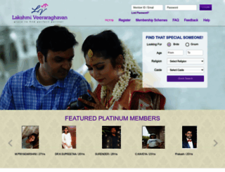 lakshmiveeraraghavan.com screenshot
