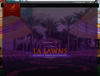 lalawns.in screenshot