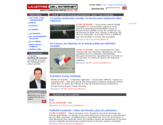 lalettre.com screenshot