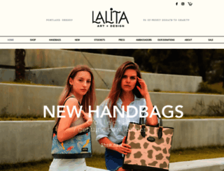lalitaartanddesign.com screenshot