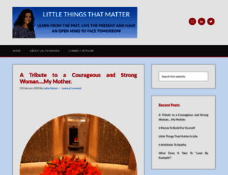 lalitaraman.com screenshot