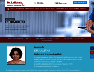 lalithauro.com screenshot