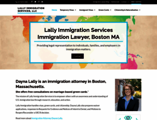 lallyimmigration.com screenshot