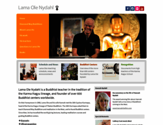lama-ole-nydahl.org screenshot