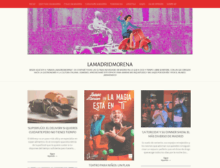 lamadridmorena.com screenshot