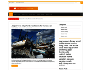 lamaisoncendriere.com screenshot