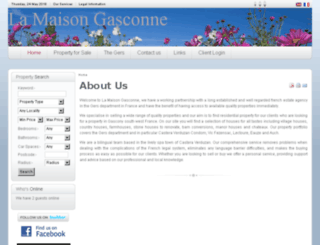 lamaisongasconne.com screenshot