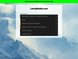 lamamobile.com screenshot