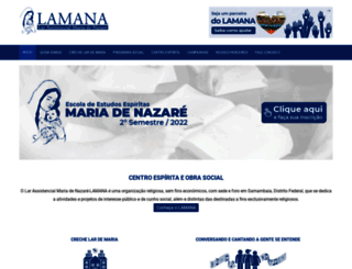 lamana.org.br screenshot