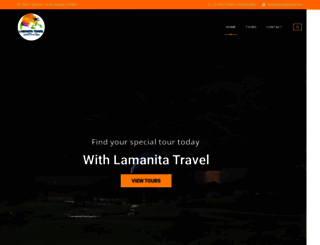 lamanitatravel.com screenshot