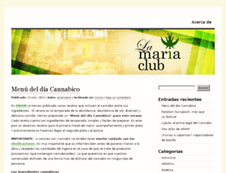 lamariaclub.wordpress.com screenshot