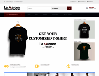 lamaroon.com screenshot