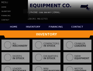 lamarre-equipment.com screenshot