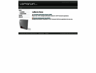 lamarvin.com screenshot