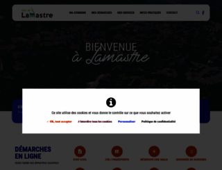 lamastre.fr screenshot