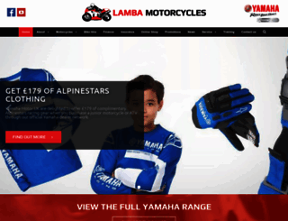 lambamotorcycles.co.uk screenshot