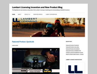lambertinvent.wordpress.com screenshot
